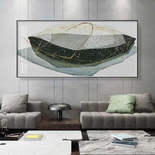 Abstract gray And Black Blocks Canvas Painting Fashion Poster Print Strange Thing Wall Art For Living Room Cuadros Home Decor