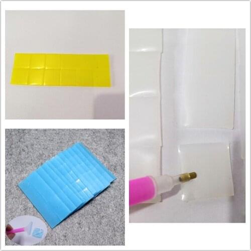 Diamond Painting Cross Stitch Tools Embroidery Mosaic Accessories DIY 5D Tools 2x2cm Blue Yellow White Wax Clay Glue Mud