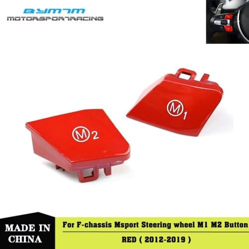 Car Steering Wheel M1 M2 Mode Switch Button Red For BMW M3 M4 M5 M6 X5M F80 F82 F10 F15 F16 F21 F30 F32 F33 F36 F06 F12 Sport