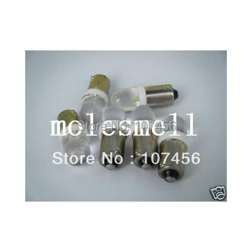 Free shipping 10pcs T10 T11 BA9S T4W 1895 6V warm white Led Bulb Light for Lionel flyer Marx