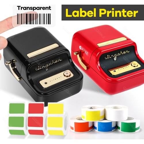Niimbot B21 Thermal Wireless Label Printer Sticker Mini Barcode Bluetooth Protable Pocket Bar Code Price Tag Printers Free APP