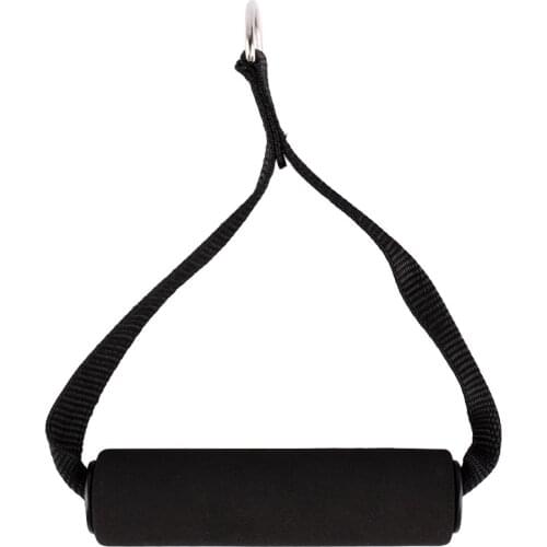 Fitness Rope Attachment Bar Hand Gripper Dip Station Gym Fitness Resistance Rope Handlebar