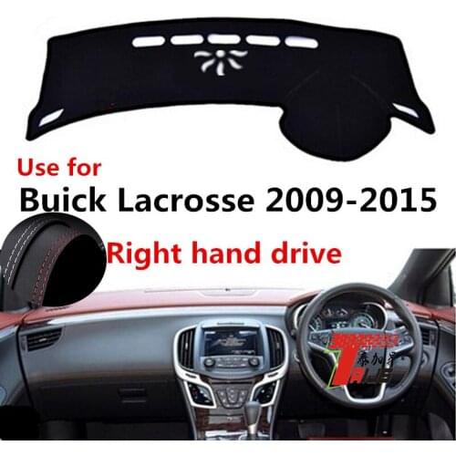TAIJS Factory Classic Anti UV Leather Car Dashboard Cover For Buick Lacrosse 2009 2010 2011 2012 2013 2014 15 Right hand drive