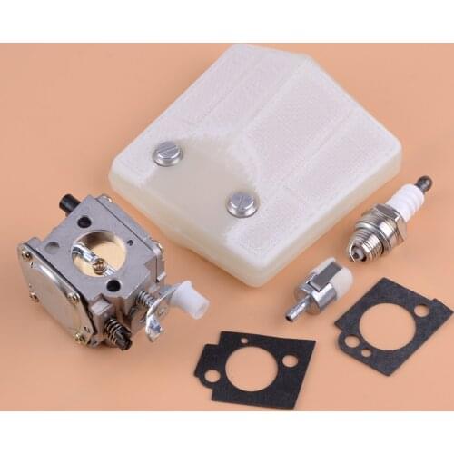 LETAOSK Carburetor Air Filter Repower Rebuild Repair Kit Replacement 501807105 503280401 Fit For Husqvarna 61 66 181 266 281 288