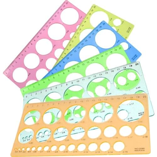1PC Quilling Ruler Template Tool Kit Circle Size Origami Paper Quilled Creat DIY color random