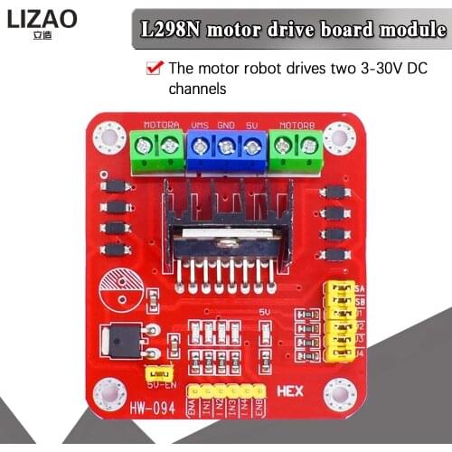 L298N DC Motor Driver Module Stepper Motor Dual H Bridge Max 20W 2A / Bridge For Arduino