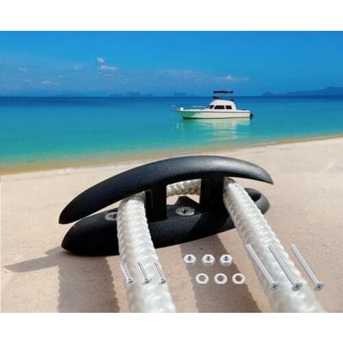 Nylon Sailboat Flip Up Folding Pull Up Cleat Dock Deck Boat Marine Kayak Hardware Commonly Used Marine Supplies