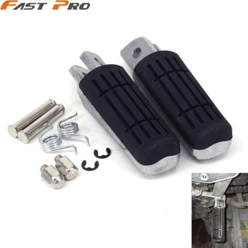 Motorcycle Front Footrest Foot Pegs Pedals For YAMAHA FJR 1300 FZ1 FZ400 FZ6R XJR400 YZF 1000 R1 YZFR1 xjr1200 xjr1300 TDM 900