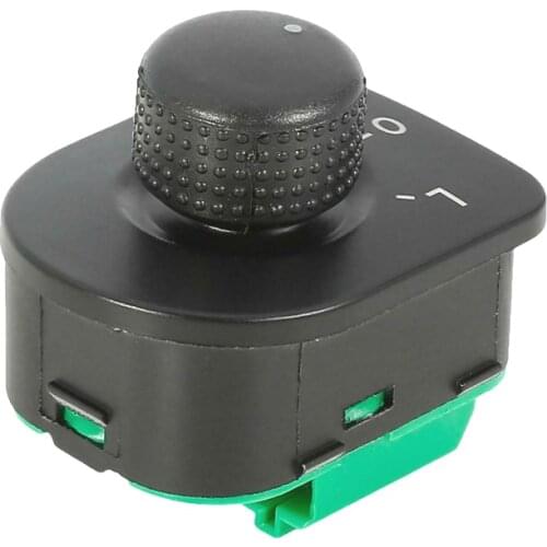 Rearview mirror control switch knob Rearview mirror switch 1J1959565A for VW Golf Beetle Passat Jetta