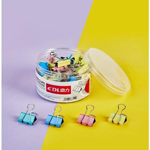 Colour Clip Multi-color Paper Llip File Folder School Office Supplies