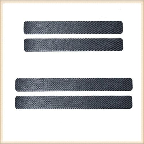 4PCS Car Styling Stickers Scuff Anti Scratch Carbon Fiber for BMW Z3 M3 Convertible Mini 318ic 318ti 2002 - 2009