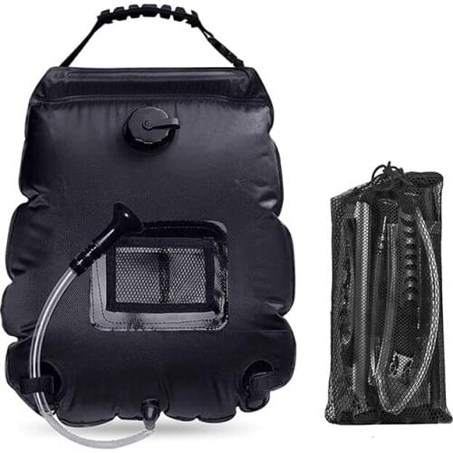 Top!-Solar Shower Camping Shower, 20L Camping Shower Bag Portable Outdoor Shower Solar Garden Shower Heating Solar Shower