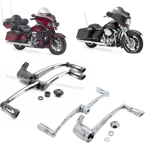 Motorcycle Accessories Brake Arm Kit Shift Lever Shifter Pegs Aluminum For Harley Touring 2008-2017