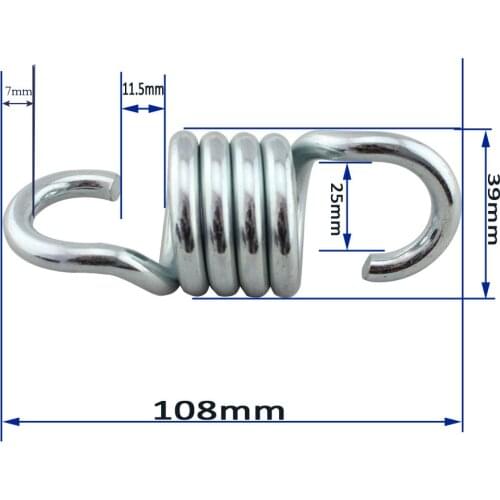 700LB Weight Capacity Sturdy Steel Extension Spring Fits Hammock Chair Hanging porch suspension hooks garden swing