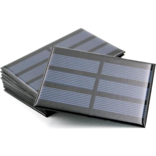 1pc X 1.5V 0.65W Solar Panel Portable Mini Sunpower DIY Module Panel System For Solar Lamp Battery Toys Phone Charger Solar Cell