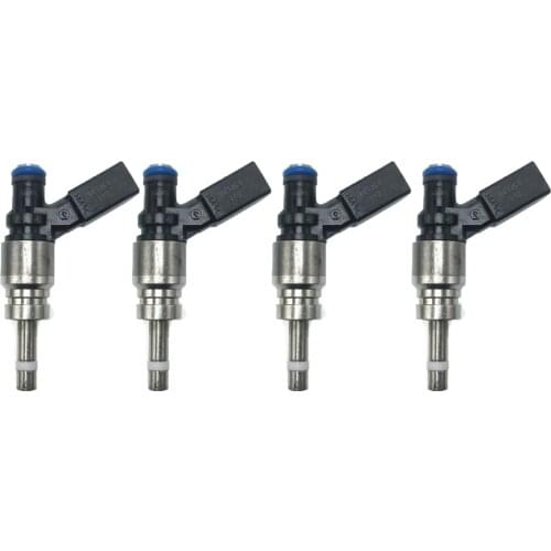 4pcs fuel injector flow bench for Audi a4 b6 2.0 FSI INJECTOR INJECTOR 06d906036b 0261500011 Fast shinpping