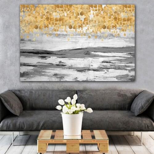 GOODECOR Abstract Painting Colorful Canvas Wall Pictures for Living Room Office Bedroom Modern Canvas Oil Painting Home Decor