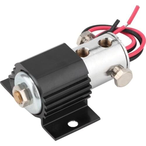 Brake Line Lock Black Stainless Steel electromagnetic brake lock control electric kit Works with 12-16 volt electric systems