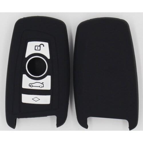 Silicone Key Case Cover Holder Keychain for F10 F20 F30 F80 X3 F25 F26 X4 M Key Case for Bmw Serie 1 5 3 F20 Accessories Car Fob