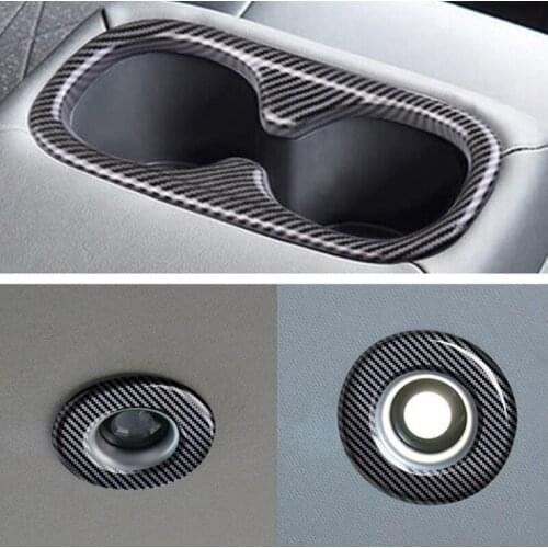 For Toyota Rush Daihatsu Terios F800 F850 2018-2021 Chrome Front Rear Fog Lights Lamp Cover Trim Car Styling