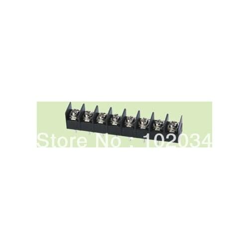 100PCS KF8500-4P Black KF8500 4Pin 8.5mm Straight Pin Barrier Terminal Block ROHS