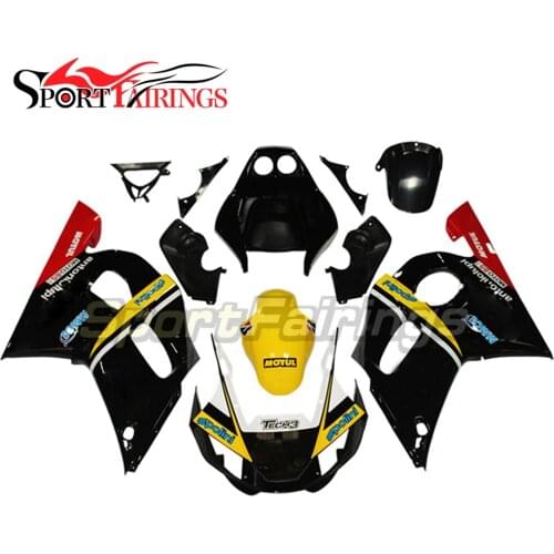 Bodywork For Yamaha R6 98 99 00 01 02 1998 1999 2000 2002 Plastics ABS R6 Fairings Motorcycle Fairing Kit Black Yellow Red New