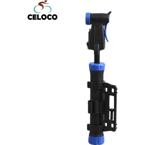 Mini Portable Bicycle Pump Bidirectional 80 Psi Bike Hand Air Pump Mtb Cycling Tire Inflator Bicycle Accessories