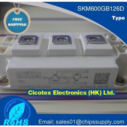 SKM600GB126D MODULE IGBT