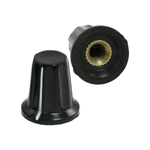 5 Pcs 4mm Diameter Round Shaft Hole Potentiometer Rotary Knobs Caps