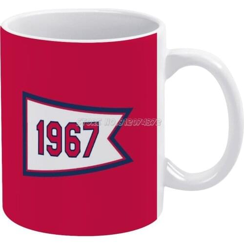 Stl 1967 Pennant Coffee Mugs High Fashion Luxury Pattern Ceramic Mug Custom Cup Mugs Coffee Cups Ceramic Baseball Vintage Adam W