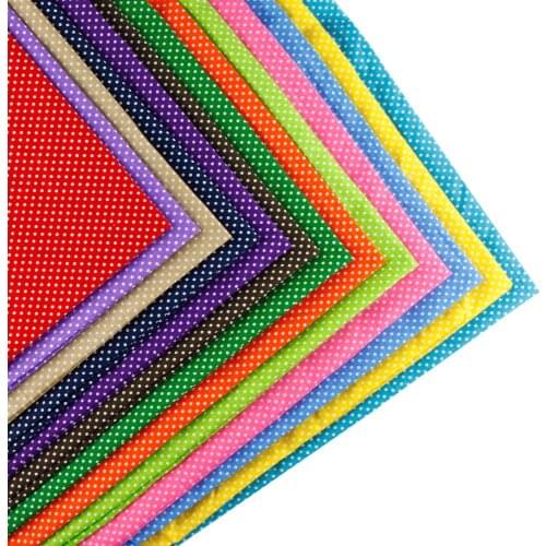 10 colours 0.5 meter width 156cm vintage small dot Print Plain100% Cotton Fabric for Home Textile Patchwork Quilted Fabrics