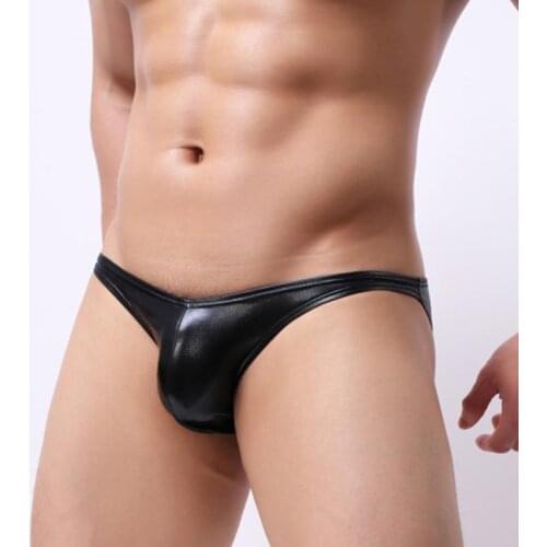 Men briefs Sexy Ultra-thin underwear male Low Waist Breathable Solid Color Elastic Underpants Briefs Pouch Underpants Man