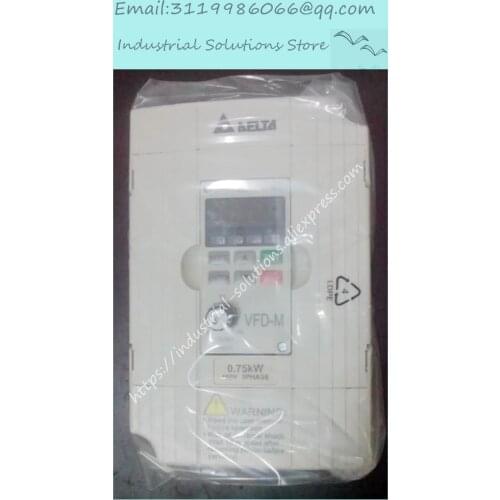 VFD007M43B 0.75KW 380V Boxed New AC Motor Driver VFD-M Inverter