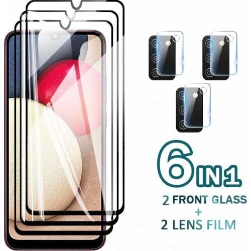For Sansung A02s Cover Camera Screen Protector for Samsung Galaxy A02 A02s Protective Glass on Samsun A 02 02s A02 S SM-A025F