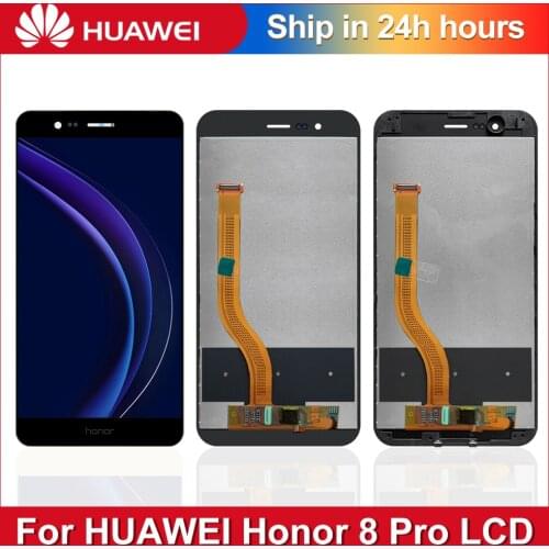 Original LCD Screen for HUAWEI Honor 8 Pro honor V9 DUK-L09 DUK-AL20 LCD Display Touch Screen Digitizer Assembly With Frame
