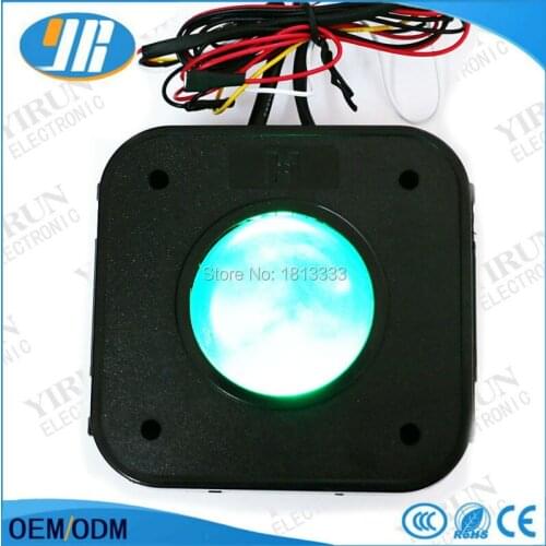 Arcade Game 4.5CM Illuminated LED Trackball mouse PS/2 PCB connector for arcade game machines