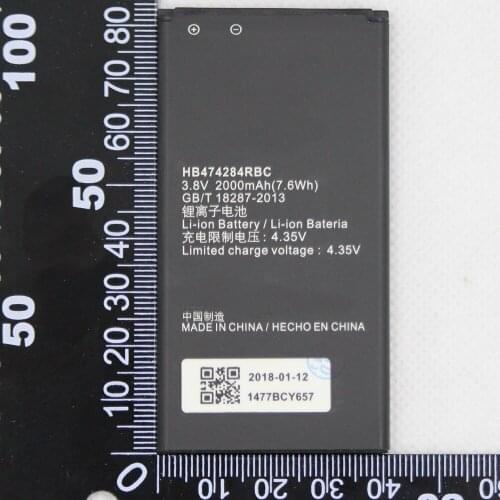 Battery For Huawei Honor 3C Lite Ascend phone HB474284RBC 2000mAh Replacement Batteries Y635 C8816D G521 G615