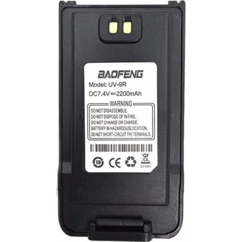 Baofeng UV-9R DC 7.4V 2800mAh Li-ion Battery for Waterproof UV9R Walkie Talkie UV 9R Portable Two Way Radio