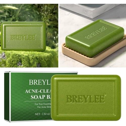 Tea Tree Soap Bars for Dry Sensitive Skin Natural Soap Softening Skin Whitening Soap Acne Fighting Great for Face Body Handmade