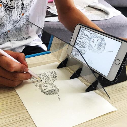 Hot Sale Mobile phone holder Sketch Wizard Tracing Drawing Board Optical Draw Projector Painting Reflection Tracing Line Table