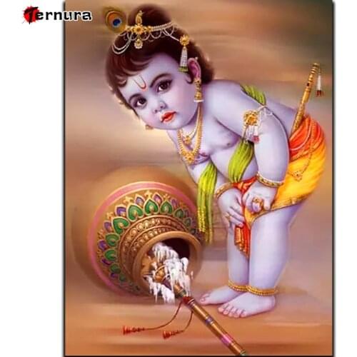 Indian religion Diy Diamond Painting Crafts Embroidery Religious icon Cross Stitch full Cute kid rhinestone Decor diamond mosaic