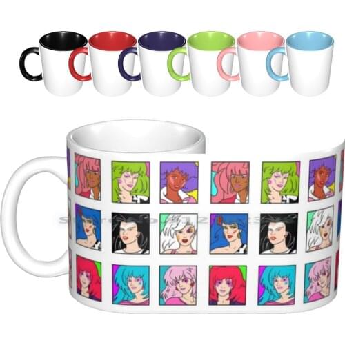 Jem And The Holograms Ceramic Mugs Coffee Cups Milk Tea Mug Jem And The Holograms Pinsbyjp 80s Fashion Jem 80s 80s Cartoon 80s
