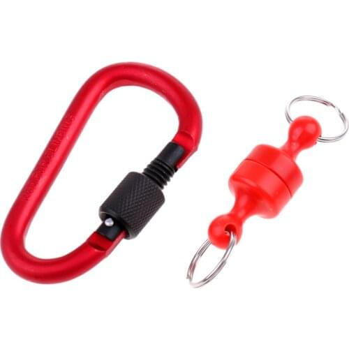 Magnetic Release Net Holder Connection Buckle Fly Fishing Tools