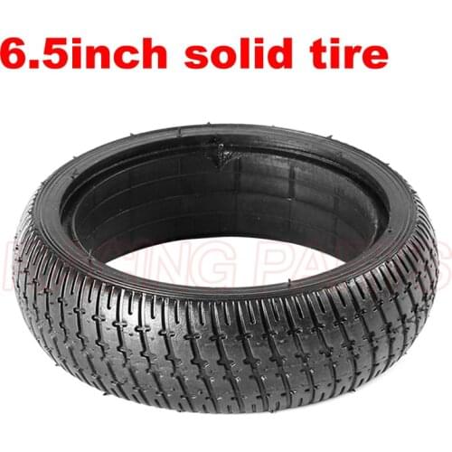 Motorcycle 6.5 pulgadas solid state tyre para Mini Smart auto balanceo Scooter 6.5 "Hoverboard Unicycle Scooter tyre sin aire