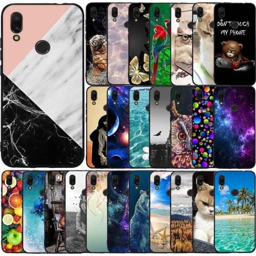 Soft Silicone Case For Xiaomi Redmi 7 Case Full Protective Soft Tpu Back Cover Phone Case For Xiaomi Redmi 7 Redmi7 Coque