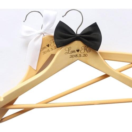 Custom Wedding Hanger Personalized Bridal Hanger Bridesmaids Gift Engraved Wedding Clothes,Dress Hanger