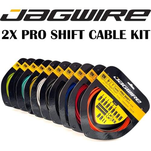 JAGWIRE 2X Pro Shift Bicycle Brake Cable Mountain Road Bike Housing Derailleur line 3.2M Line Shifting Wire use for SHIMANO SRAM