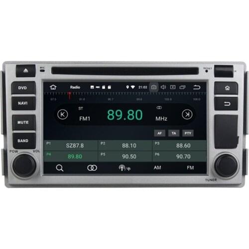 4GB+32GB 2 din 6.2" Octa Core Android 8.0 Car Radio DVD Player for Hyundai SANTA FE GPS WIFI Bluetooth TV USB Mirror-link