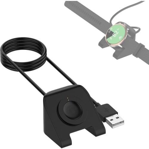Dock Charger Stand Charging Cable For Fossil Sport Watch For Michael Kors Access Gen 4 MKGO/Runway/Sofie 5/5E Lexington/Bradshaw