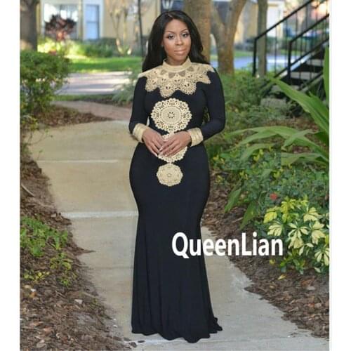 Shipping African Fashion Design Hight Collar Embroidery Lady Traditional Maxi Fabric Dashiki African Dress For Women (GL02#)